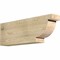 Ekena Millwork Alpine Rough Sawn Rafter Tail, Douglas Fir, 6"W x 12"H x 36"L RFT06X12X36ALP00RDF - alternate 1